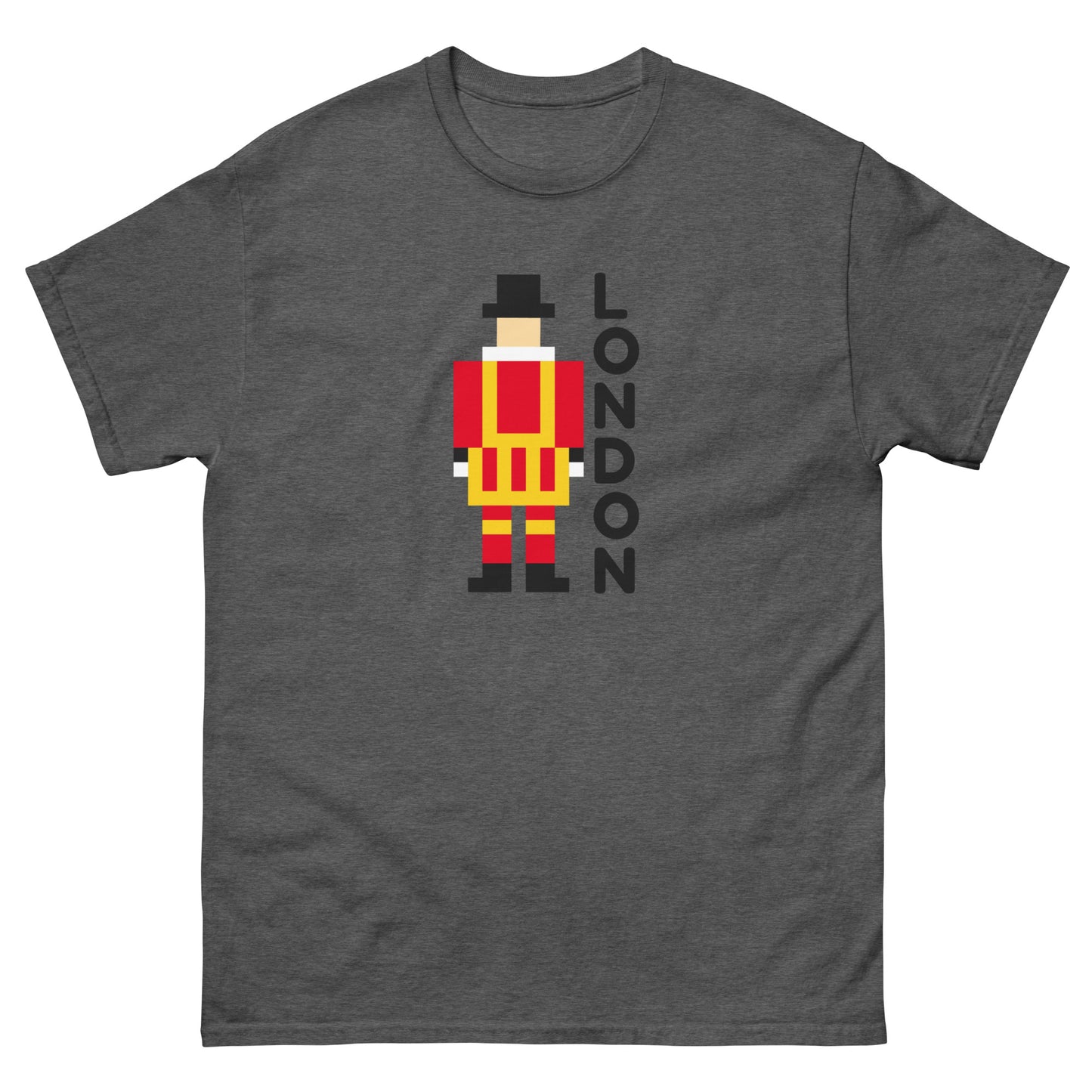 Royal Guard AKA Tower of London Beefeater Pixelated Design t-shirt