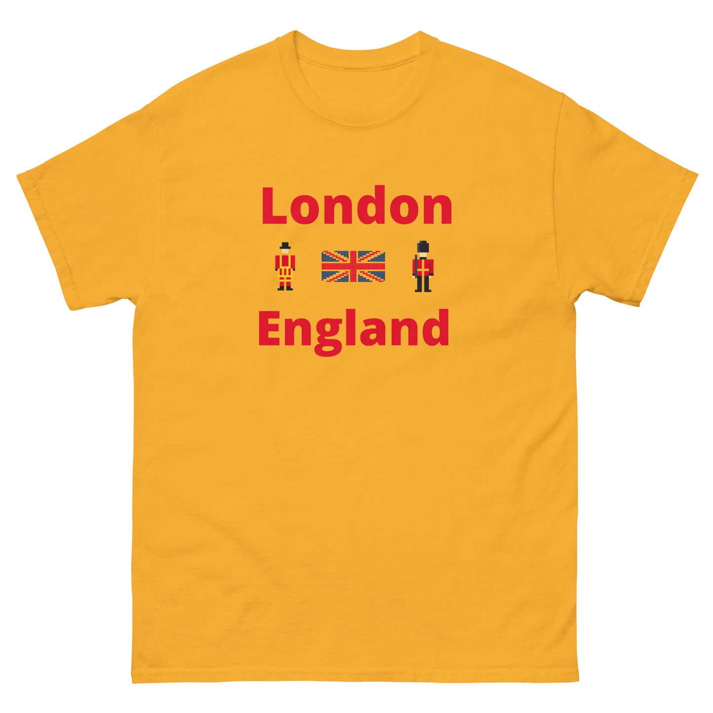 I love London with royal guard, Union Jack and solider T-Shirt