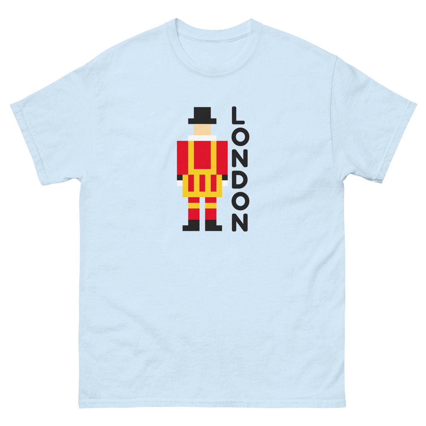 Royal Guard AKA Tower of London Beefeater Pixelated Design t-shirt