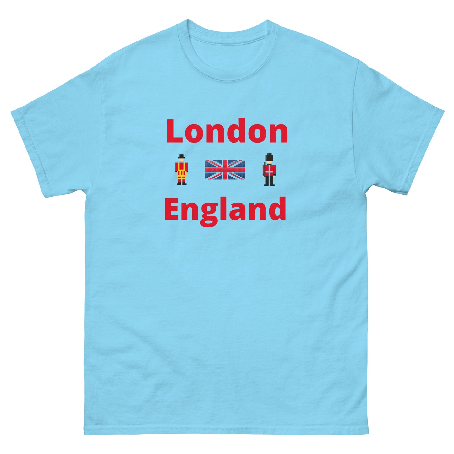 I love London with royal guard, Union Jack and solider T-Shirt