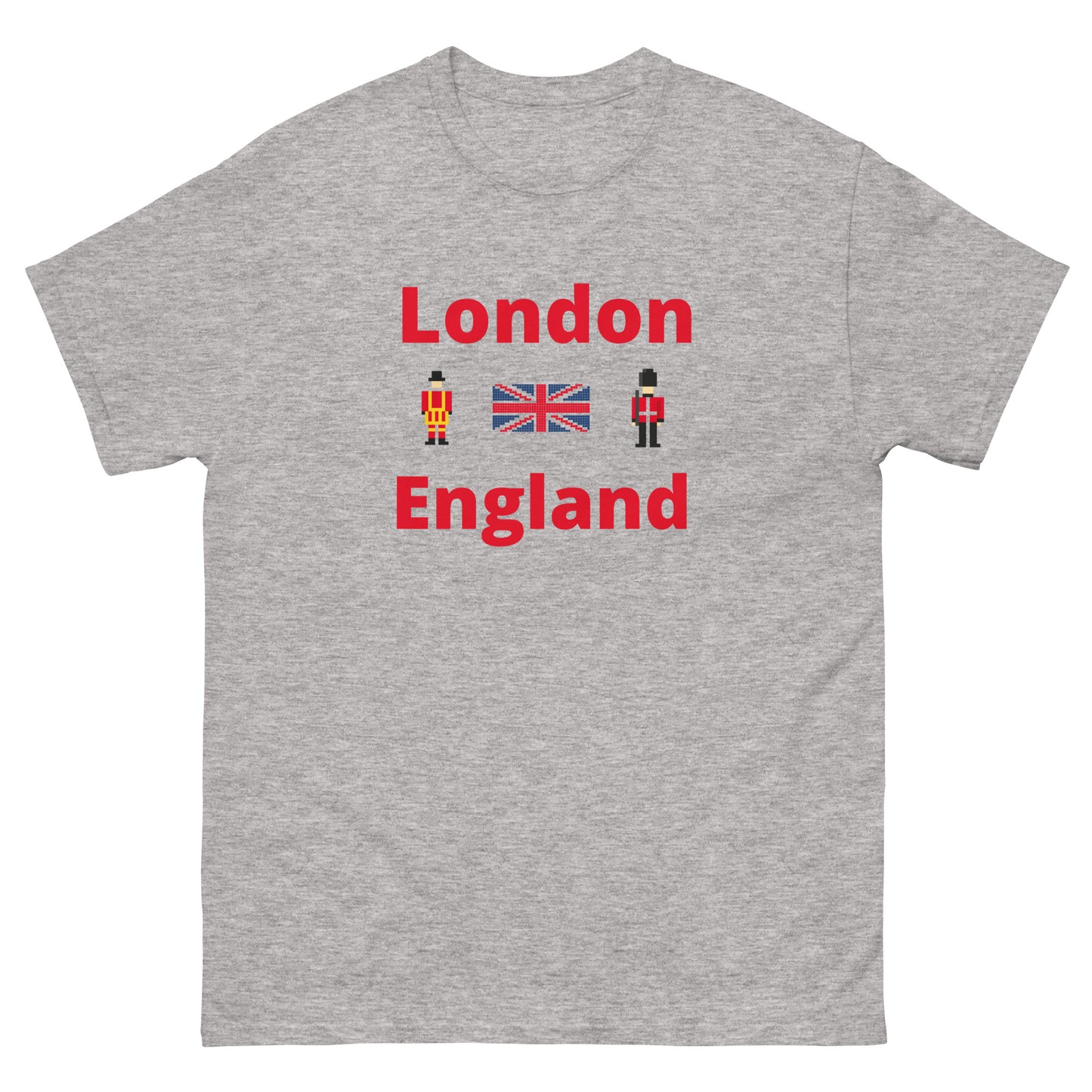 I love London with royal guard, Union Jack and solider T-Shirt