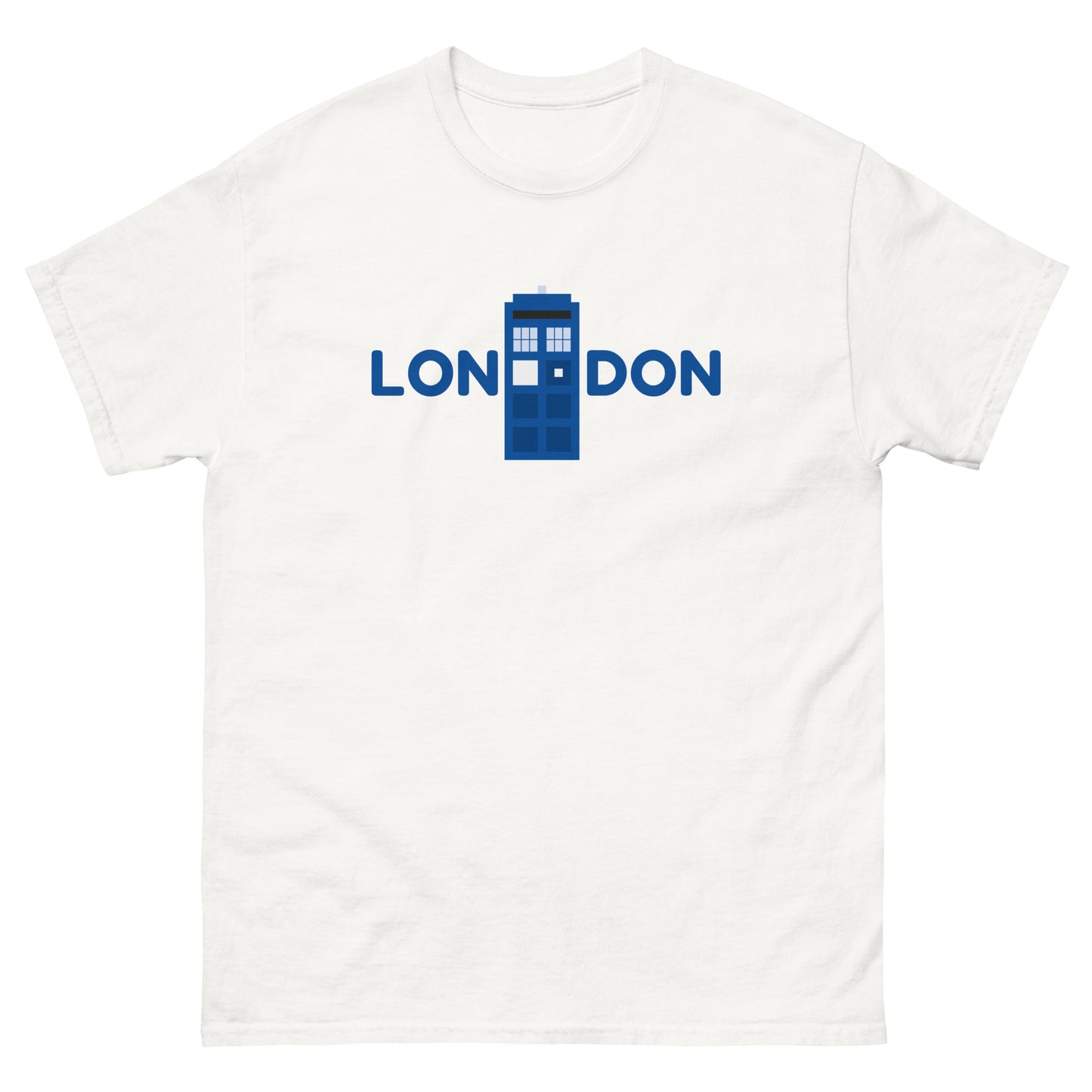 London Blue Police Box - classic tee