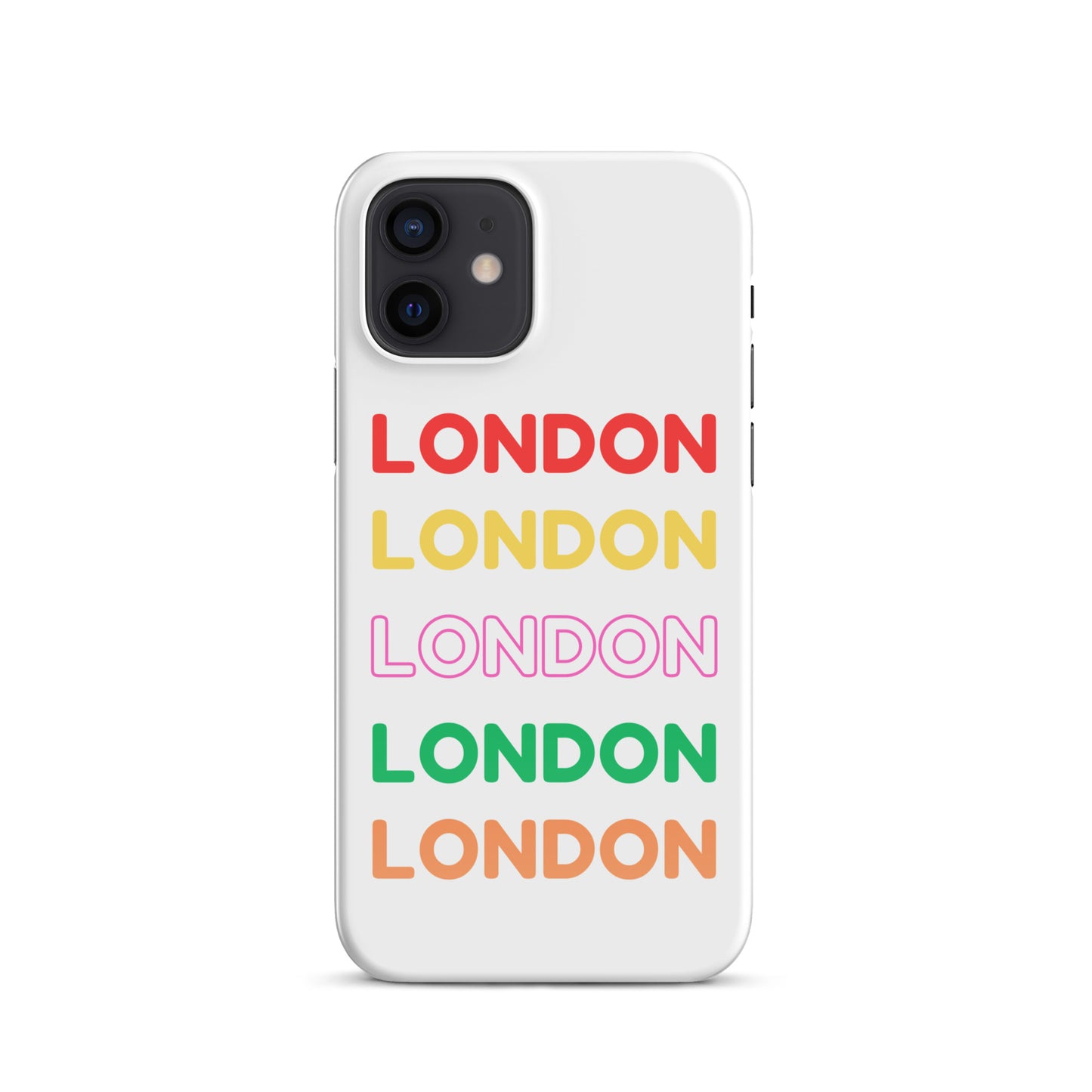 Colourful London Design Snap case for iPhone®