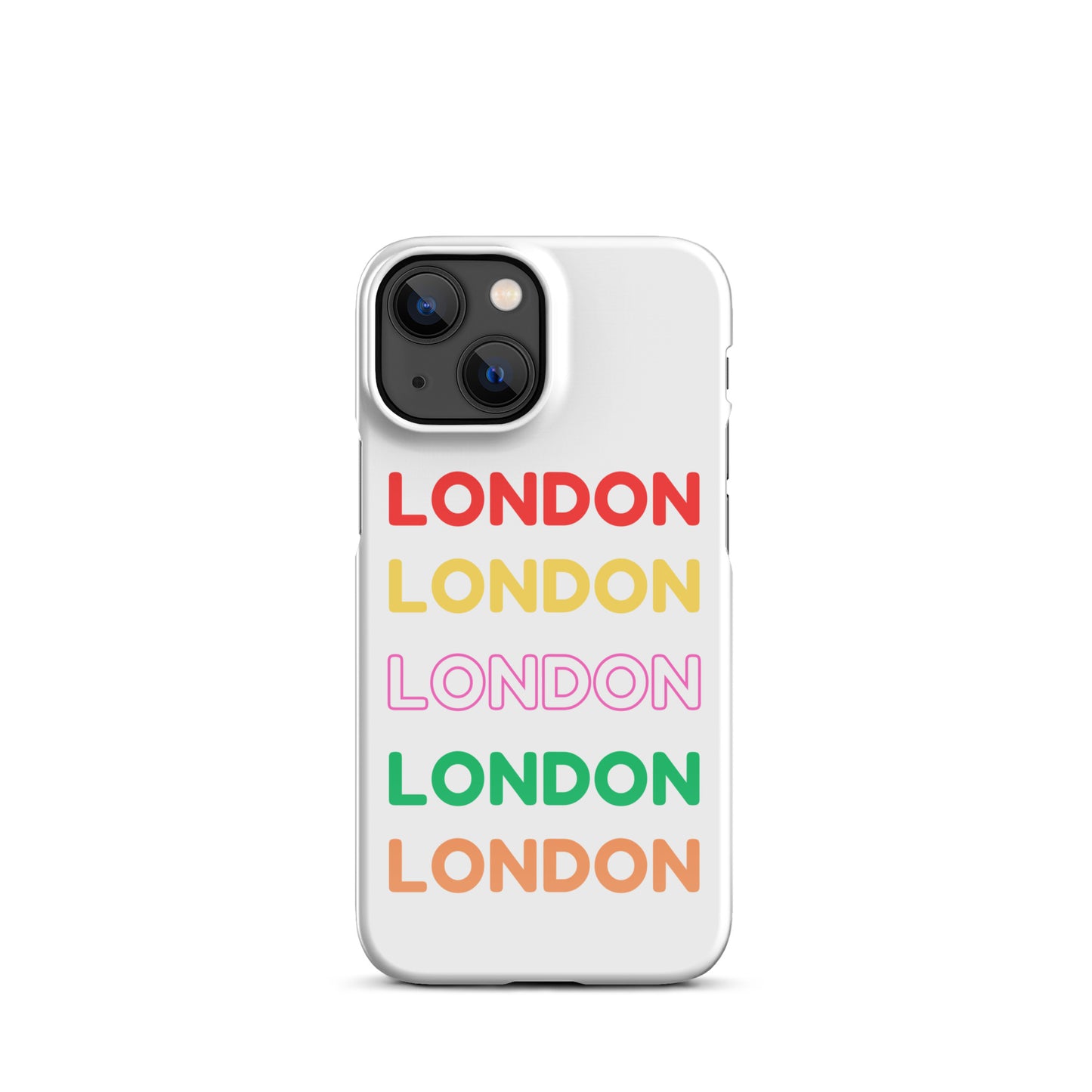 Colourful London Design Snap case for iPhone®