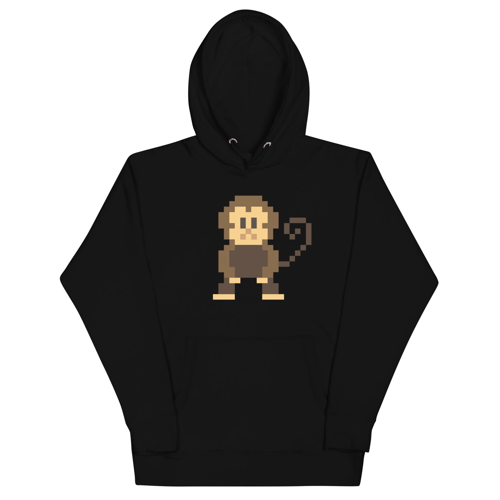 Cute pixelated Monkey hoodie