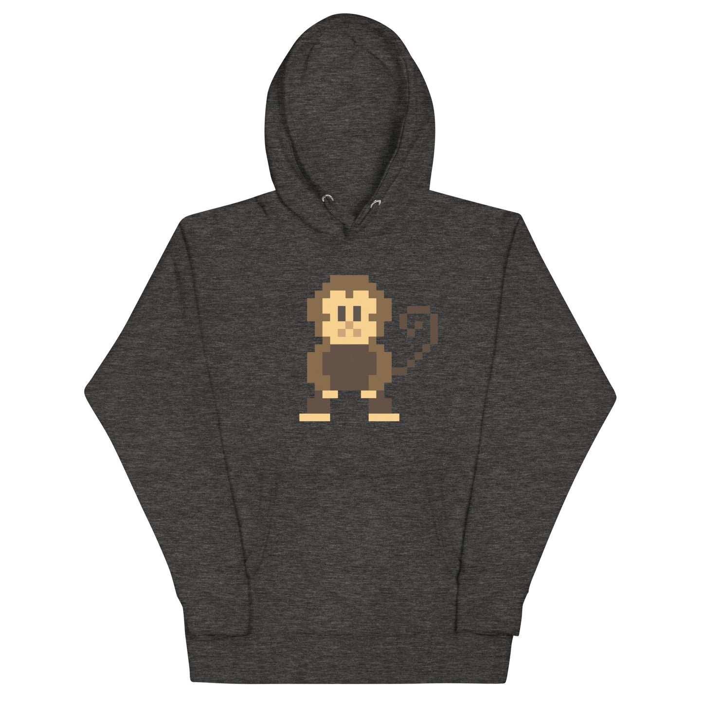 Cute pixelated Monkey hoodie