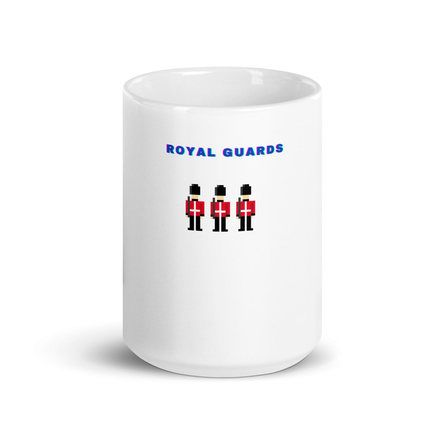 Mug with 3 Pixelated British Royal Guards